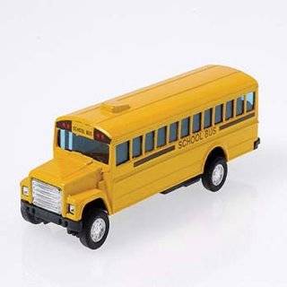  Daron Die Cast Yellow School Bus: Toys & Games