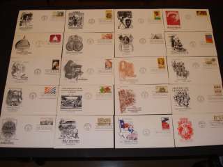 20 DIFFERENT ARTMASTER FIRST DAY COVERS FDC 1980s CACHET SD1  