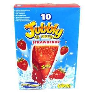 Calypso Jubbly Ice Lollies Strawberry Grocery & Gourmet Food