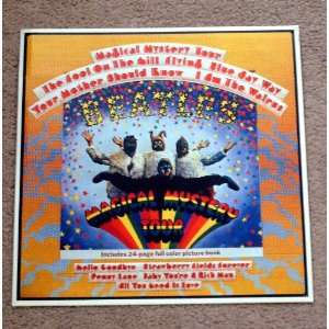   Beatles Magical Mystery Tour Collectible Metal Sign 