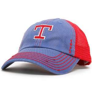 Texas Rangers Vintage Mesh Snapback Adjustable Hat Sports 
