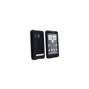  iGg HTC Evo 4G Rubberized Shield Hard Case Black: Cell 