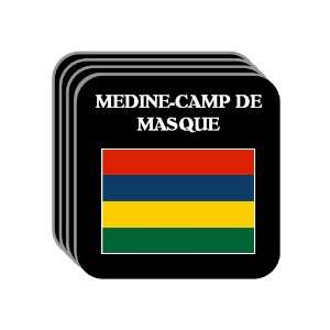  Mauritius   MEDINE CAMP DE MASQUE Set of 4 Mini Mousepad 