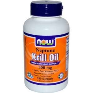  Now Foods  Neptune Krill Oil, 500mg, 120 softgels Pet 