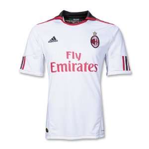 AC Milan 10/11 Away Youth Soccer Jersey:  Sports & Outdoors