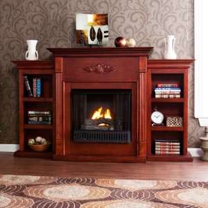   Gel Fireplace W/ Bookcases Media 42 Tv Stand Fg8547