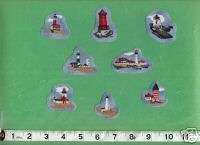 Lighthouses Fabric Iron Ons Appliques   style #2  