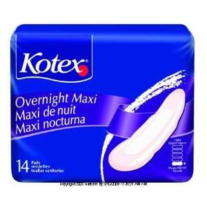  Kotex Overnight Maxi Pads