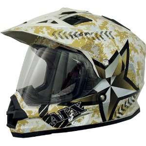   FX 39 Helmet Marpat Full Face Unisex Desert Marpat Small Automotive