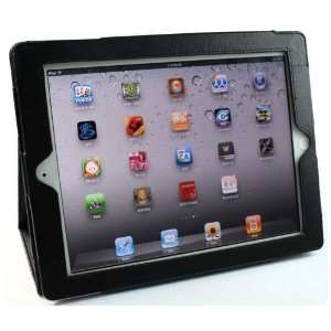  Black leather case model 02 for Apple iPad 3 Electronics
