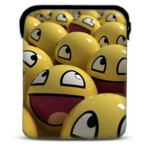    Taylorhe iPad Sleeve 1 or 2 / bag / case smiling balls Electronics