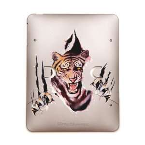  iPad 5 in 1 Case Metal Bronze Tiger Rip Out Everything 