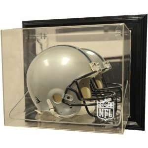  NFL Logo Gear Helmet Case Up Display, Black Sports 