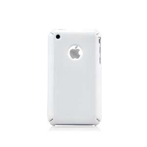  iPhone 3GS and 3G Satin Sheen Plastic Case (White 