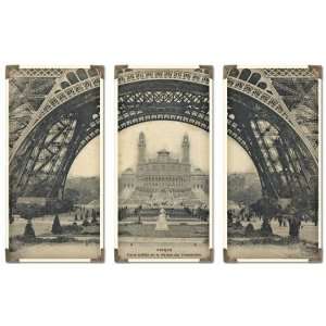  Eiffel Tower Iron Works Wall Art