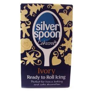 Silver Spoon Ivory Ready To Roll Icing 1000g  Grocery 