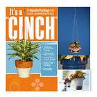 cinch adjustable weather proof plant hanger holds 25lbs one day