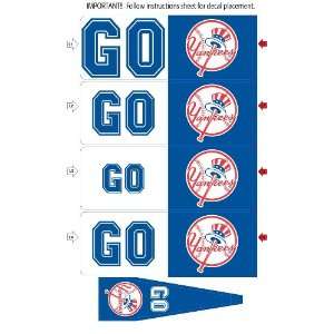  New York Yankees Animated 3 D Auto Spin Flags