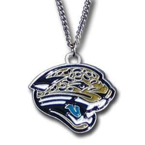  Jacksonville Jaguars Team Logo Necklace: Sports & Outdoors