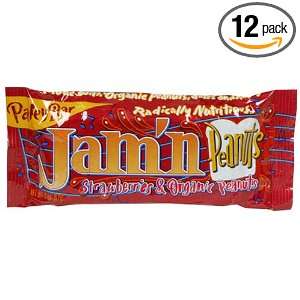 PaleyBar Jamn Peanuts Bar, 2 Ounce Bars (Pack of 12)  