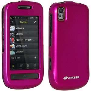  New Amzer Polished Hot Pink Snap Crystal Hard Case For 