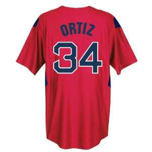  MLB David Ortiz Boston Red Sox Stance II Team Color Button 
