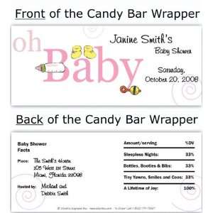  Oh Baby Girl Candy Wrapper 