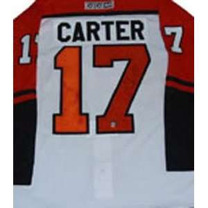 Jeff Carter Memorabilia Signed Philadelphia Flyers Authentic Pro 
