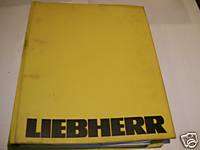 Liebherr R984 Excavator Complete Part Manual Book  