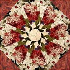 GISELLE Kaleidoscope Quilt Blocks KIT Fabric / Squares  