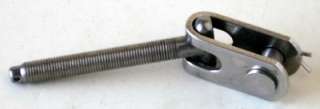 BOLT WITH EYE TOGGLE 3/8 PIN  