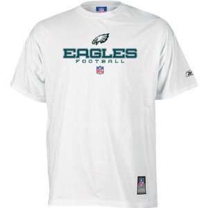  Men`s Philadelphia Eagles Short Sleeve White T Shirt 