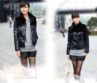Womens Korea Vogue Wistiti Short Beautiful Slim Fit Cotton Quilted 