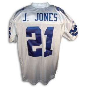 Julius Jones Autographed/Hand Signed Dallas Cowboys White Reebok 