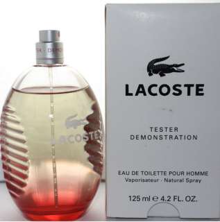 LACOSTE RED POUR HOMME BY LACOSTE 4.2 OZ EDT FOR MEN  