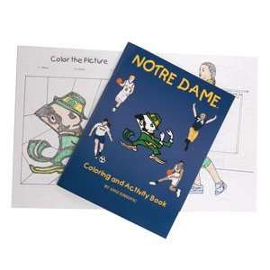  Notre Dame Coloring and Activity Book: Toys & Games