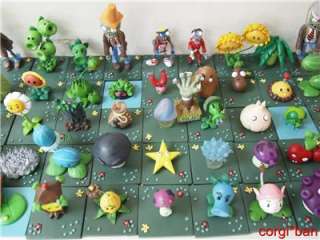 Plants Vs Zombies 46 Pcs Lot Mini Toy Figures (7.5 KGS)  