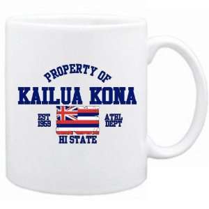 New  Property Of Kailua Kona / Athl Dept  Hawaii Mug Usa City 