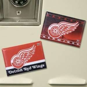  Detroit Red Wings 2 Pack Magnets: Sports & Outdoors