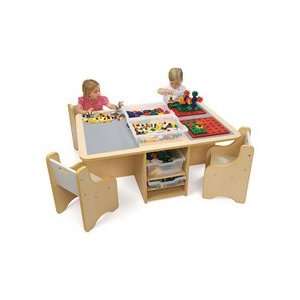 Quad Activity Table with Storage 
