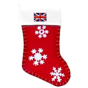  Felt Christmas Stocking Red British English Flag HD 