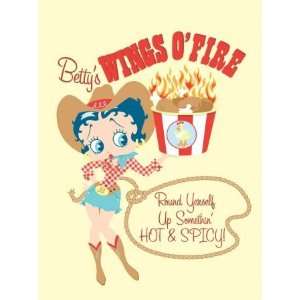  Precious Kids 37104 Betty Boop Canvas Painting Fire