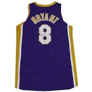   Bryant Los Angeles Lakers Autographed Away Jersey: Sports & Outdoors