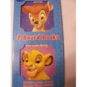   Board Book Set ~ Bambi & The Lion King (and Friends): Toys & Games