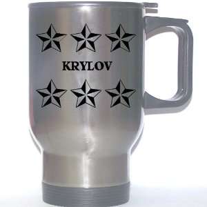  Personal Name Gift   KRYLOV Stainless Steel Mug (black 