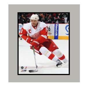Kronwall of the Detroit Red Wings Photograph in a 11 x 14 Matted 