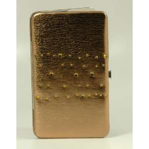 Kristine Accessories Flat Wallet Clutch Purse Bronze Orion 