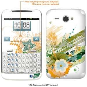 Protective Decal Skin STICKER for AT&T HTC STATUS case cover Status 87 