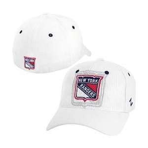 Zephyr New York Rangers Cage Stretch Fit Hat   New York Rangers Extra 