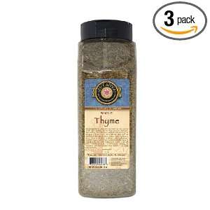 Spice Appeal Thyme Whole, 9 Ounce Jars (Pack of 3)  